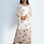 Rhinestone Body-con Slit Dress with Shrug L16