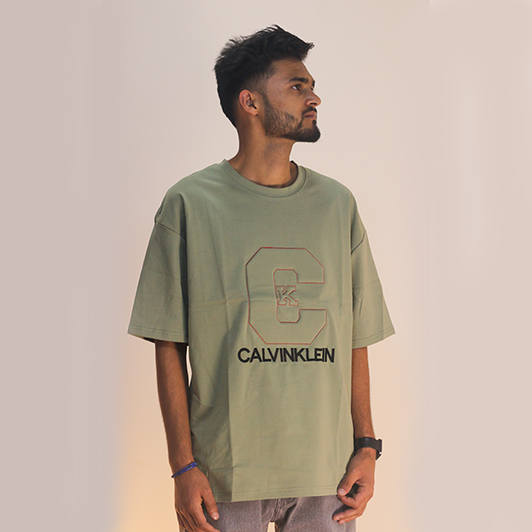 Oversized Olive Green T-shirt G6