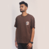 Men's Brown Casual T-shirt G13