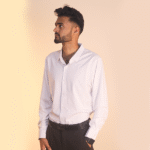 Men's Plain White Formal Shirt G3