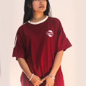 Oversized Graphic T-shirt For Women L21