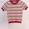 Red Colorful Stripes T-shirt L13