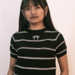 Bow Top with Stripes L7