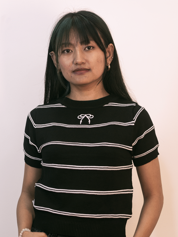 Bow Top with Stripes L7