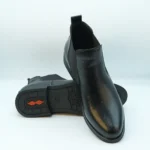 Black Leather Boots For Men’s GS59