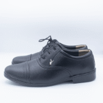 Classic Black Formal Lace-Up Shoes for Kids KS7