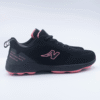 Black Athletic Sneakers for Women/Power Grip LS27