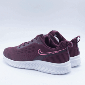 Fandei Dark Pink Shoes for Women/ Breathe Easy Move Freely LS28