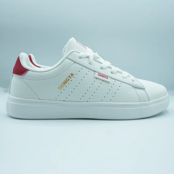 White, Low-top Sneakers for Women's LS38
