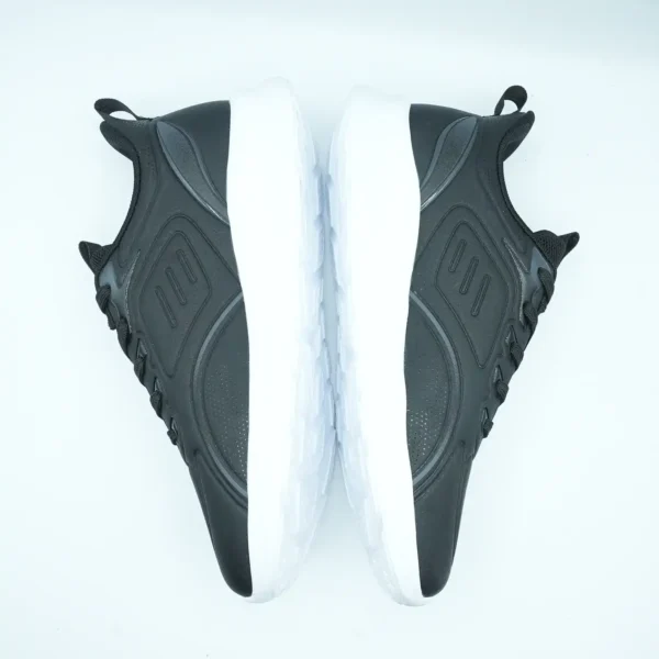Black Fabric Sports Sneakers For Men GS71