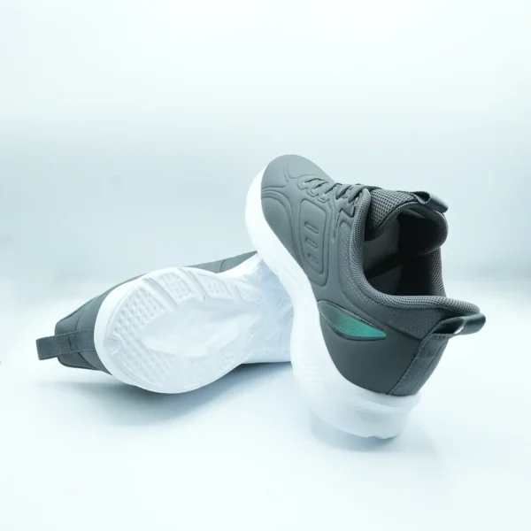 Grey Fabric Sports Sneakers For Men GS72