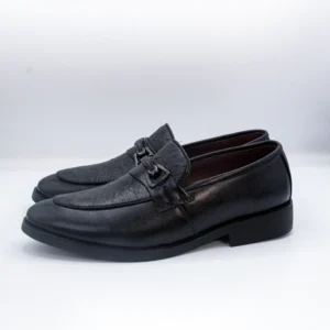 Black Genuine Leather Party Shoes GS94