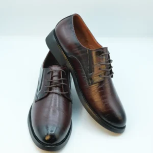 Formal Men’s Footwear With Premium Brown Leather GS63